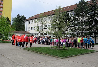 Soutěž družstev Mladých zdravotníku 2018