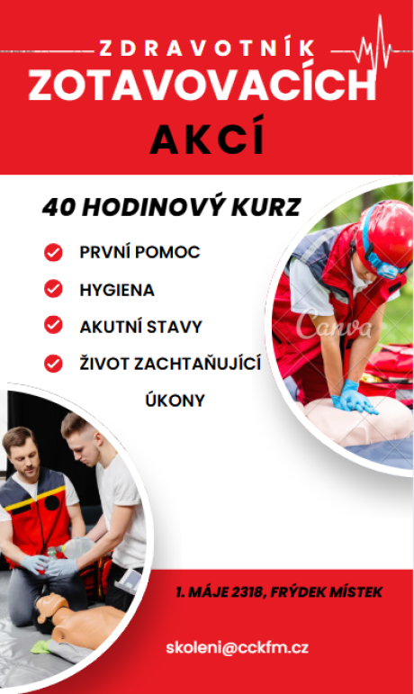 Zdravotník zotavovacích akcí 05.09.2025